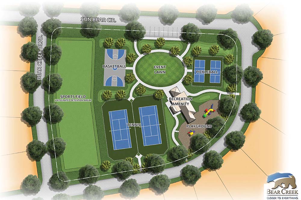 Bear Creek Illustrative Site Plans Layout